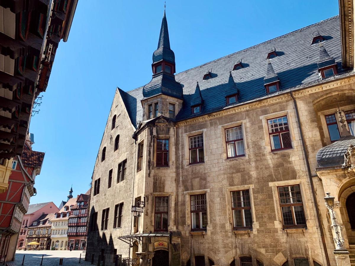 Ferienwohnungen An Der Blasiikirche Quedlinburg Esterno foto