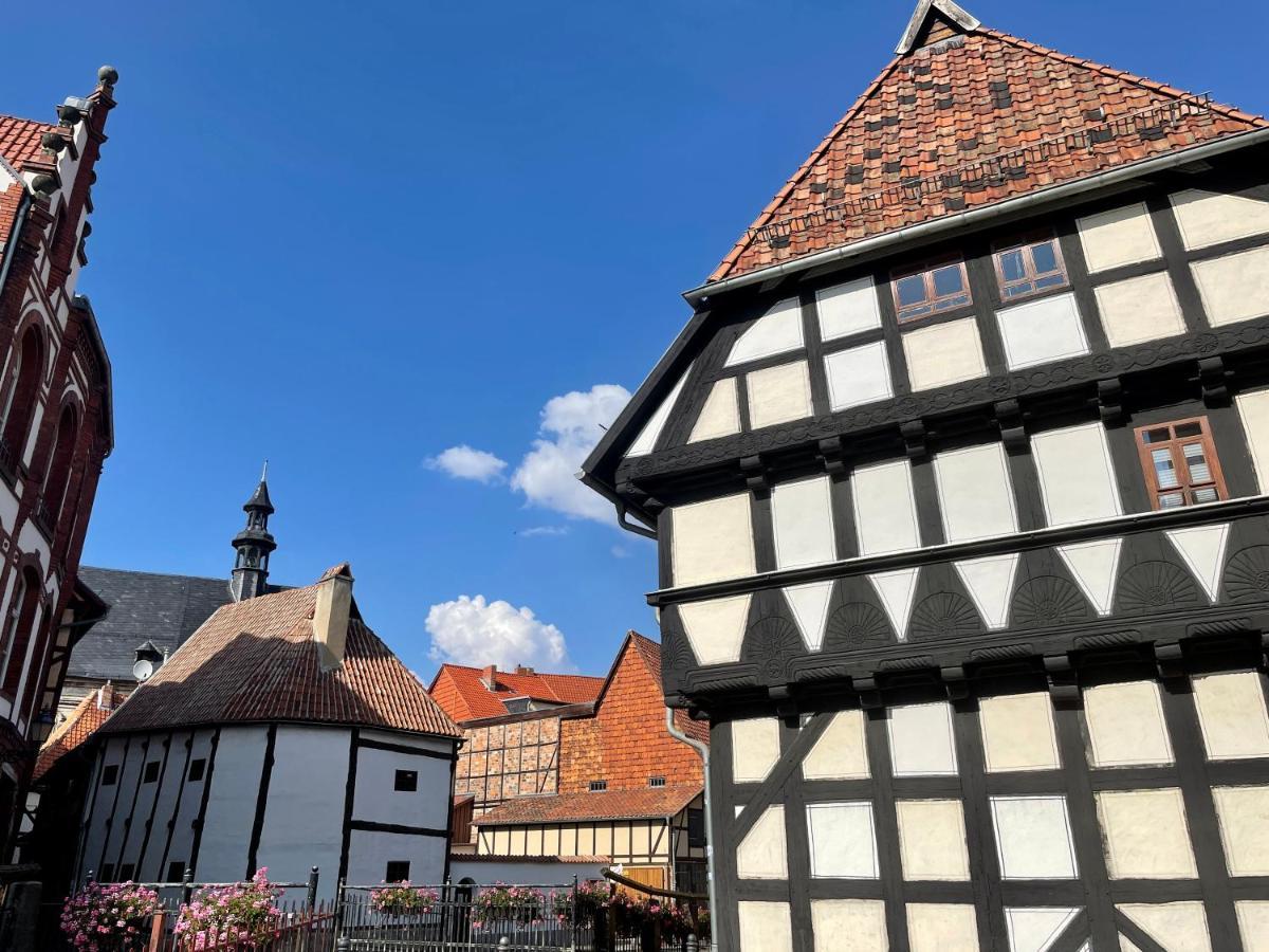 Ferienwohnungen An Der Blasiikirche Quedlinburg Esterno foto