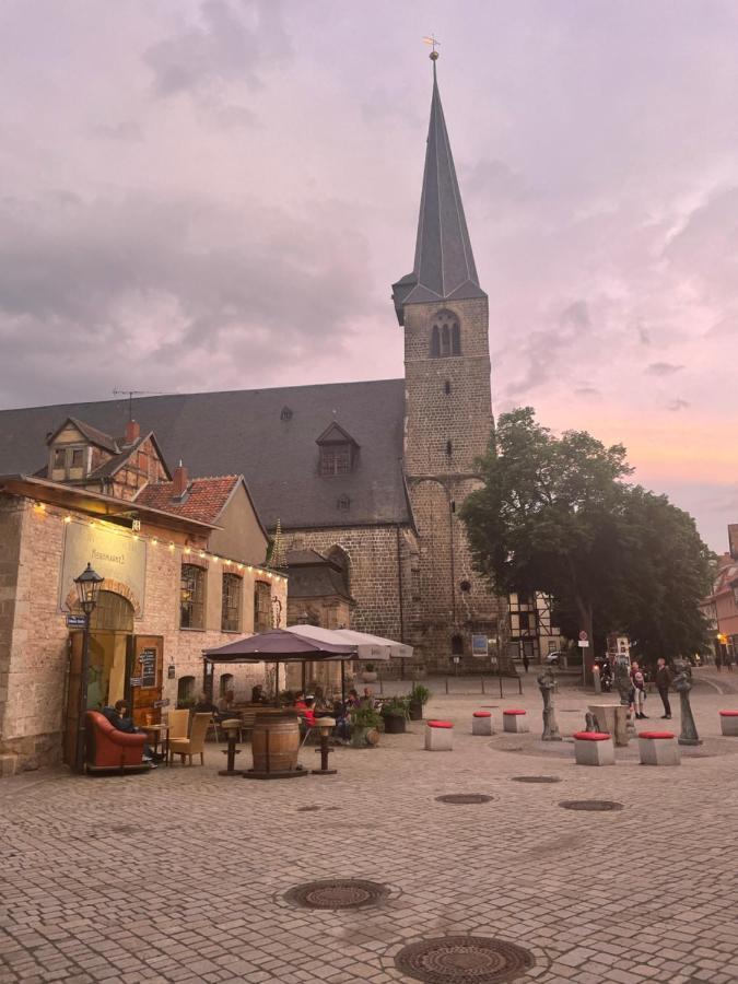 Ferienwohnungen An Der Blasiikirche Quedlinburg Esterno foto