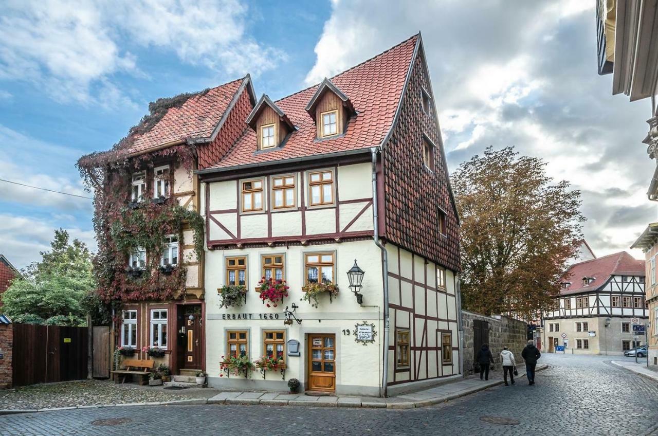 Ferienwohnungen An Der Blasiikirche Quedlinburg Esterno foto