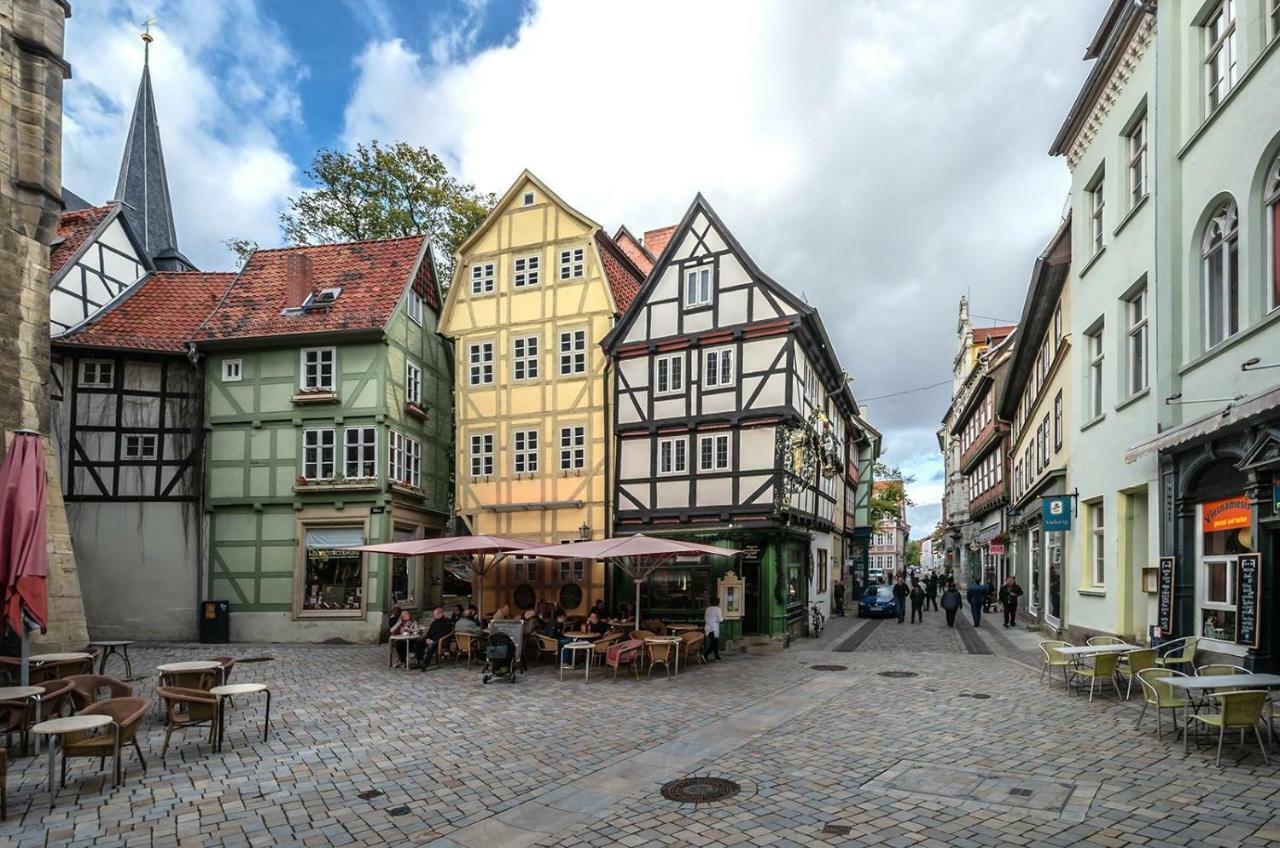 Ferienwohnungen An Der Blasiikirche Quedlinburg Esterno foto