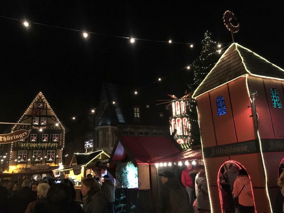 Ferienwohnungen An Der Blasiikirche Quedlinburg Esterno foto