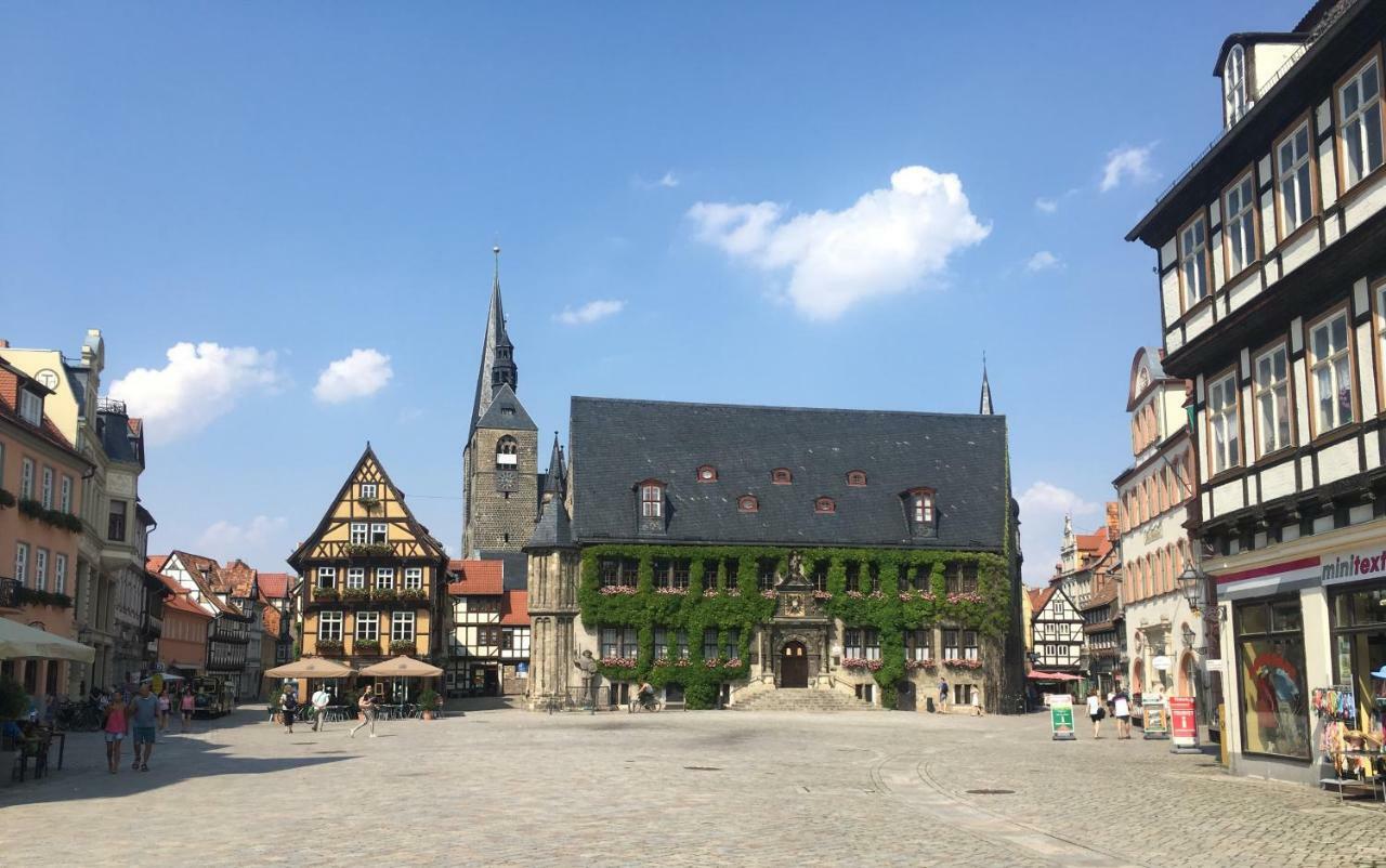 Ferienwohnungen An Der Blasiikirche Quedlinburg Esterno foto