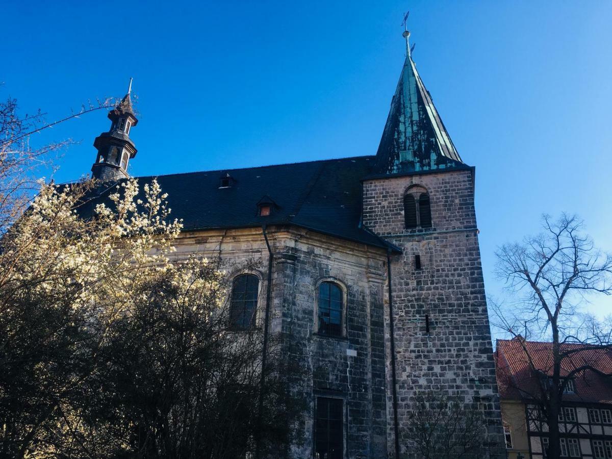 Ferienwohnungen An Der Blasiikirche Quedlinburg Esterno foto